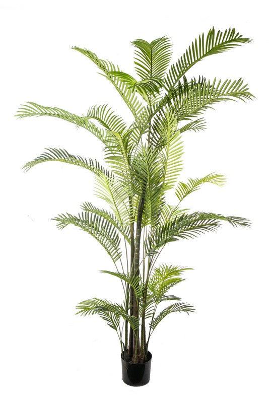 Pianta areca c/36 foglie verde — Piante Artificiali