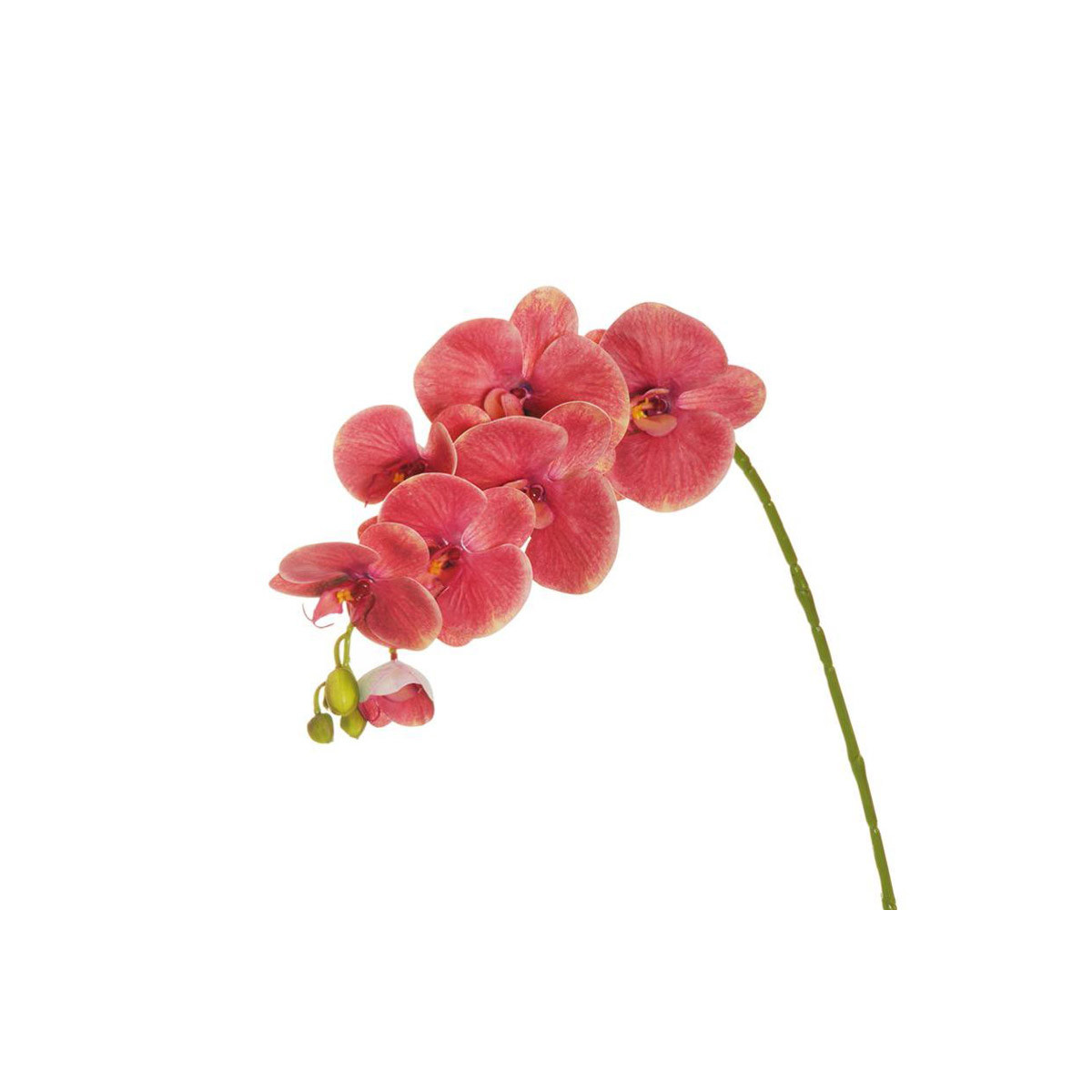 Ramo di orchidee 107 cm XXL scuro rosa seta fiori fiori artificiali  artificiale orchidea come vera